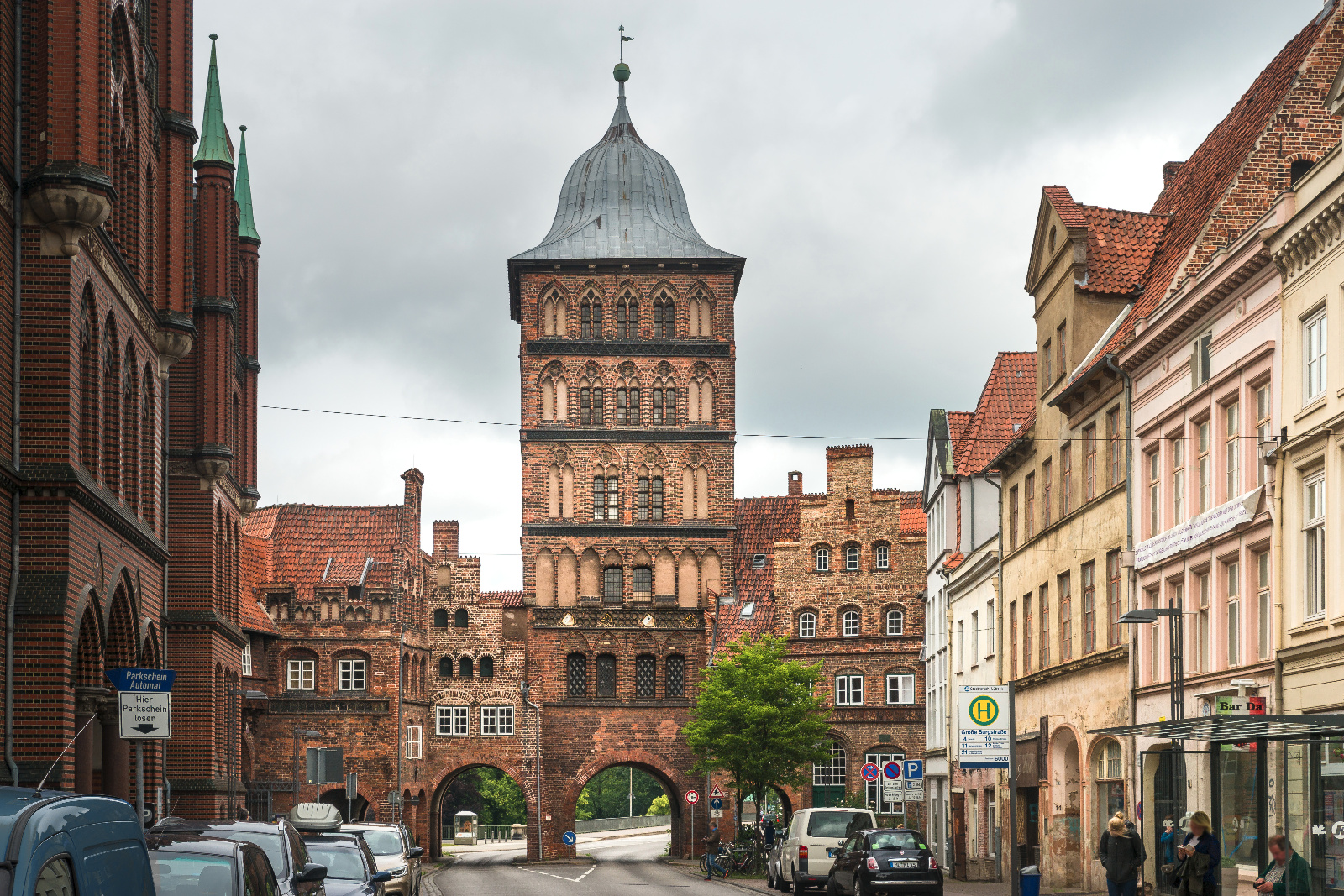 Burgtor - das nördlichste Tor von ehemals vier Stadttoren der Lübecker Stadtbefestigung